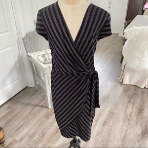 Cache Wrap Dress